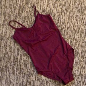 Balera High Back Pinch Front Leotard